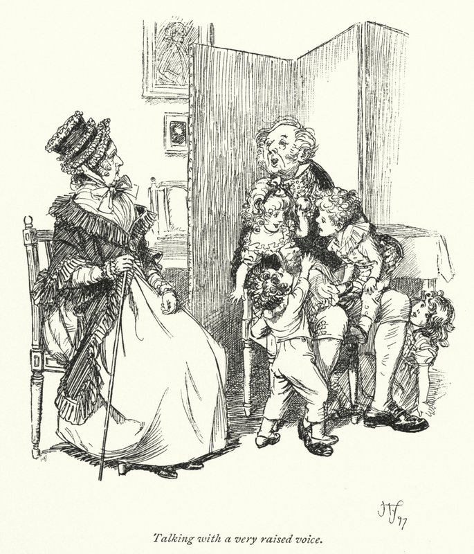Illustration for Persuasion by Jane Austen by Hugh Thomson
