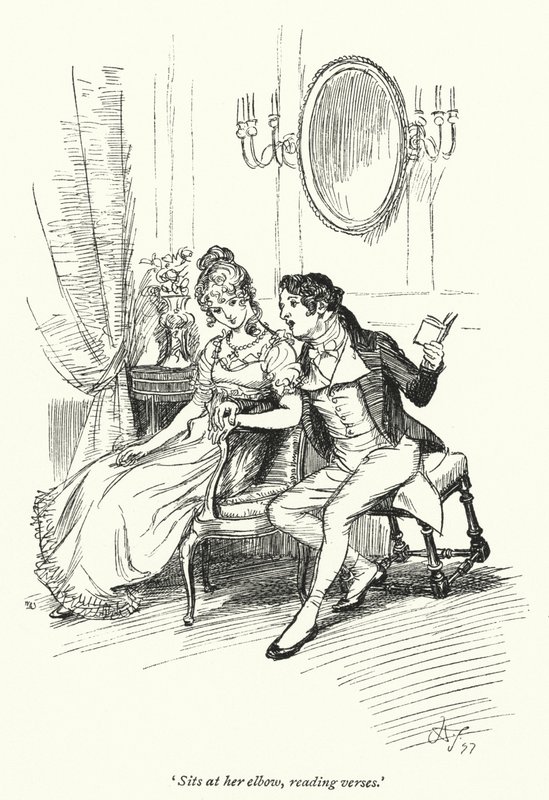 Illustration for Persuasion by Jane Austen by Hugh Thomson