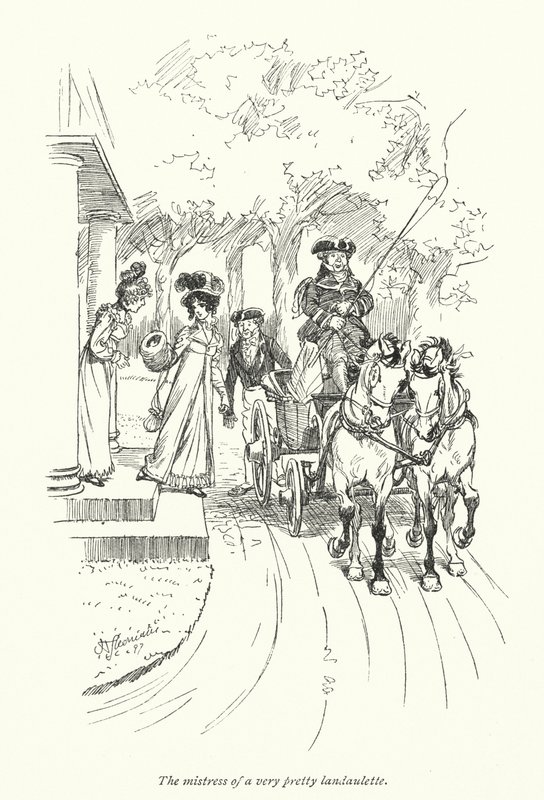 Illustration for Persuasion by Jane Austen by Hugh Thomson