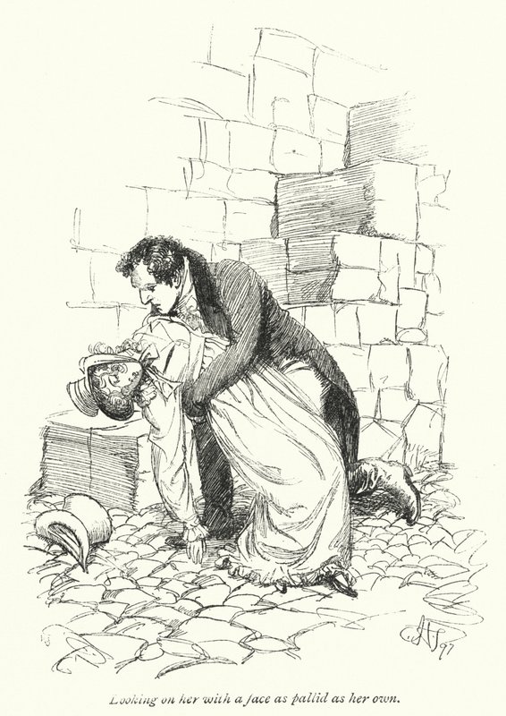 Illustration for Persuasion by Jane Austen by Hugh Thomson