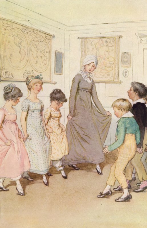 Illustration for Quality Street by Hugh Thomson