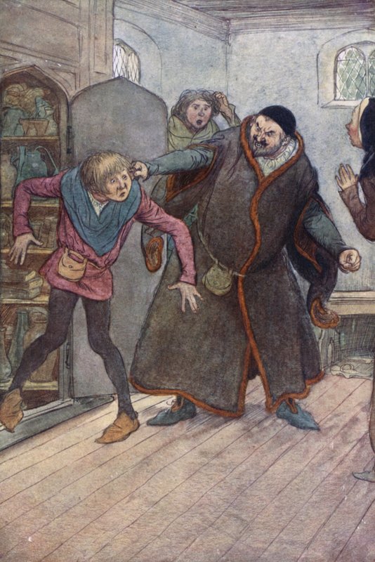 Illustration for The Merry Wives of Windsor by Hugh Thomson