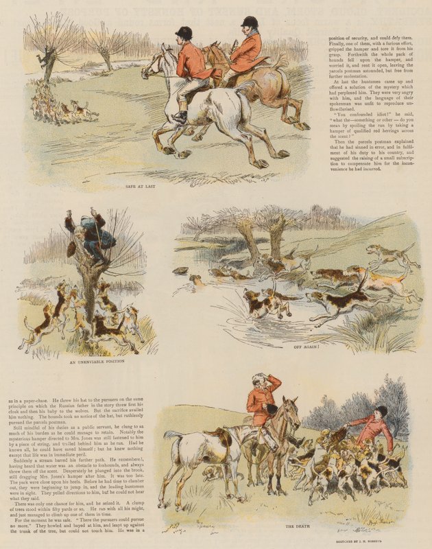 Red Herrings by Parcel Post by Hugh Thomson