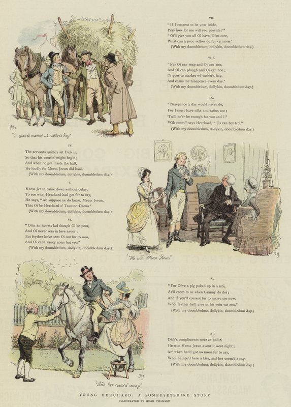 Young Herchard, a Somersetshire Story by Hugh Thomson