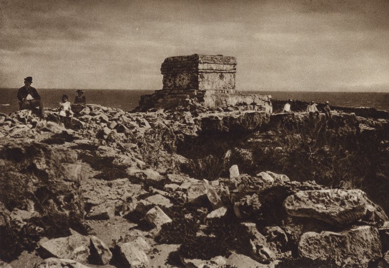 Mexico: Isla de las Mujeres, Yucatan by Hugo Brehme