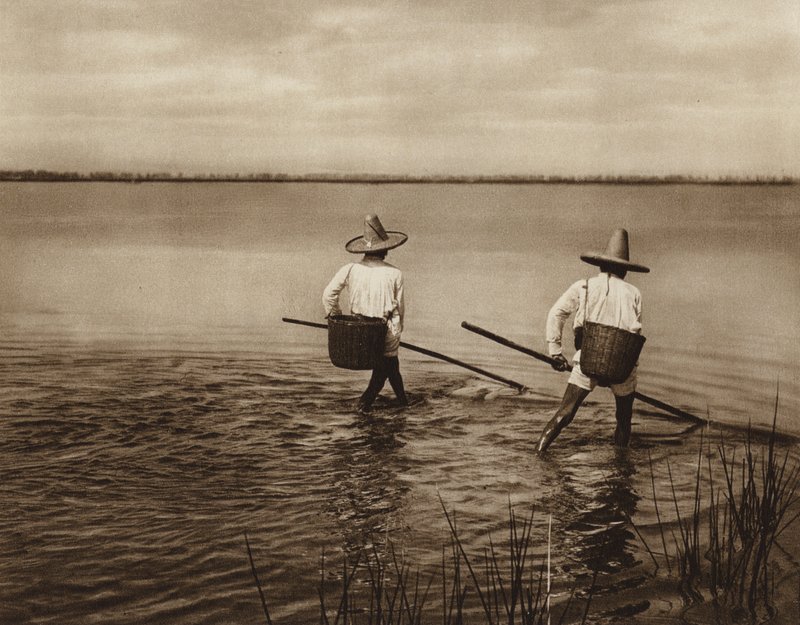 Mexico: Fishermen of Lake Chapala by Hugo Brehme