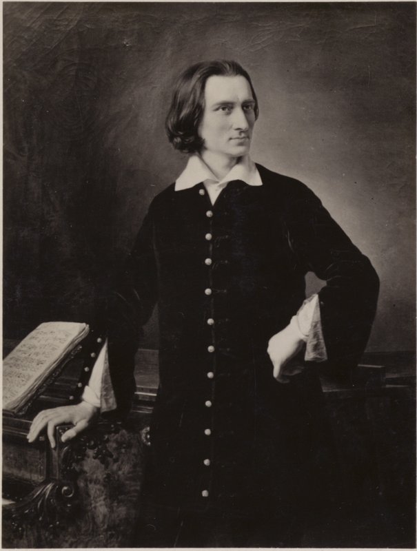 Portrait of Franz Liszt by Hungarian School