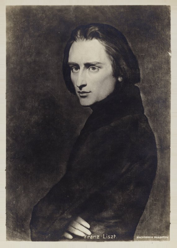 Portrait of Franz Liszt by Hungarian School