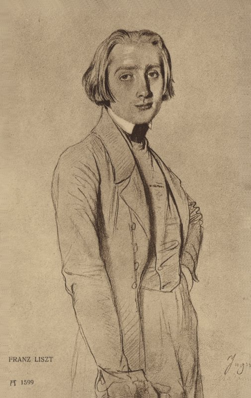 Portrait of Franz Liszt by Hungarian School