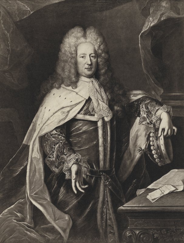 Henry St John, Viscount Bolingbroke by Hyacinthe Rigaud