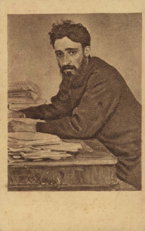 Vsevolod Garshin, Russian short story writer by Ilya Efimovich Repin