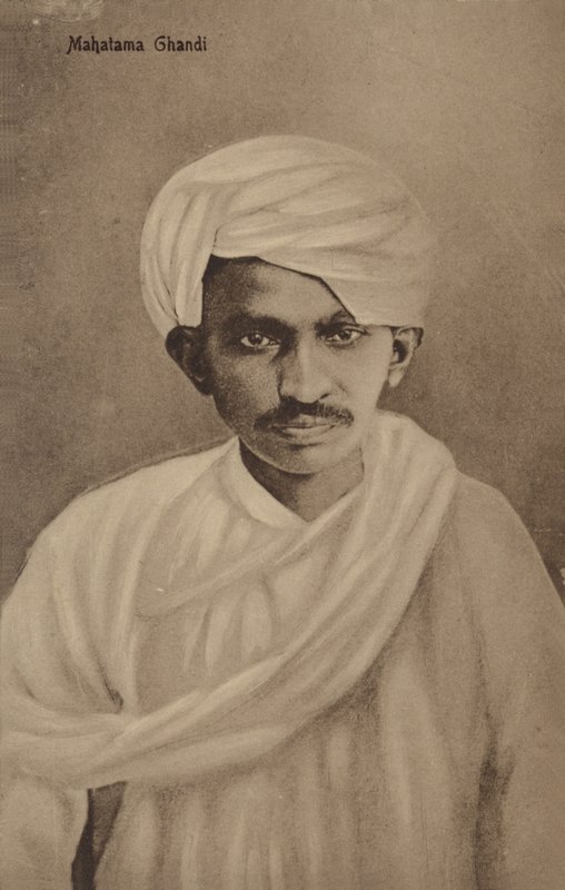 Mahatma Gandhi by Indian photographer