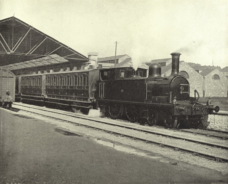 Passenger Train, En Route, Dublin by Irish Photographer
