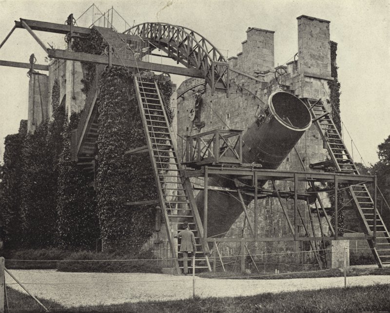 The Great Rosse Telescope, Birr Castle, Kings County by Irish Photographer