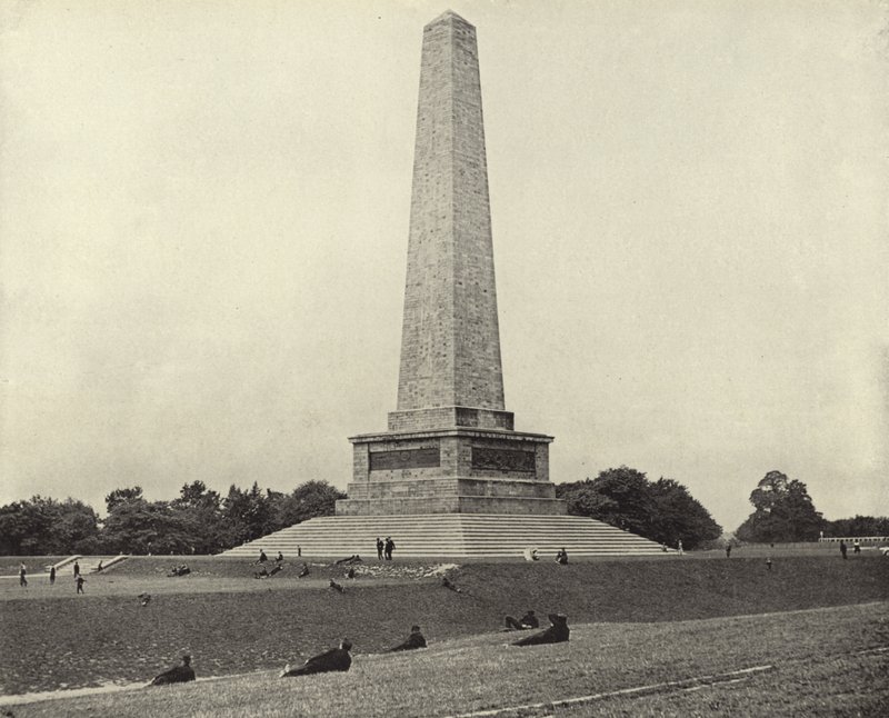 The Wellington Testimonial, Phoenix Park by Irish Photographer