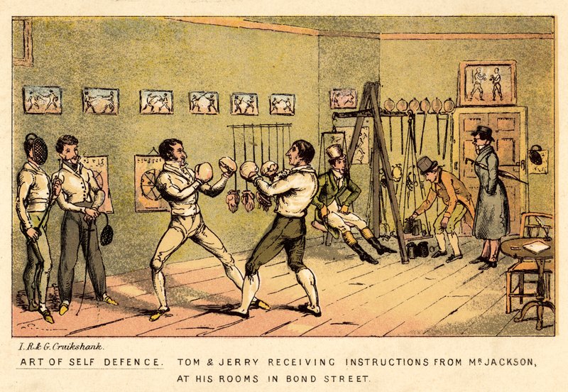 Art of Self Defence by Isaac, Robert and George Cruikshank