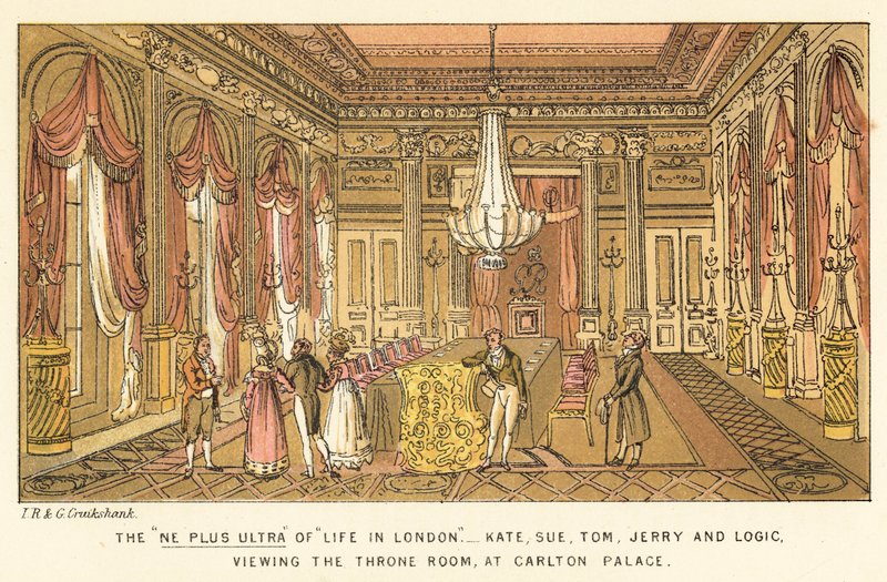 The Ne Plus Ultra of Life in London by Isaac, Robert and George Cruikshank