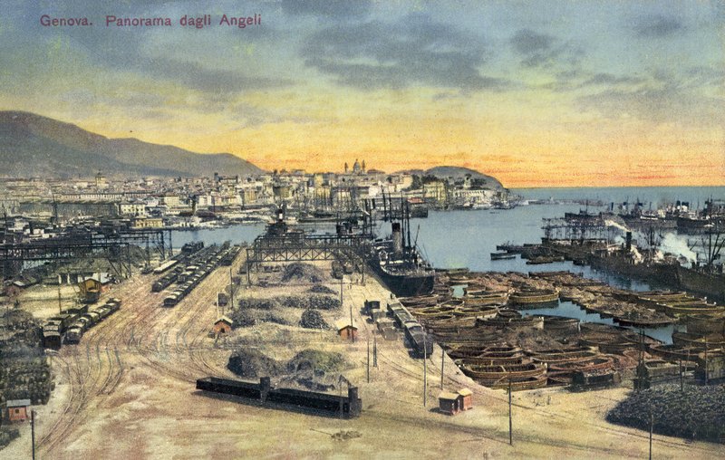 Genoa, Panorama dagli Angeli by Italian Photographer