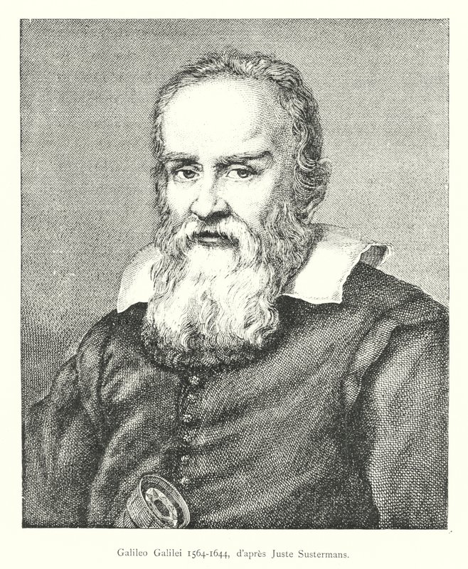 Galileo Galilei 1564-1644, after Juste Sustermans by Italian School