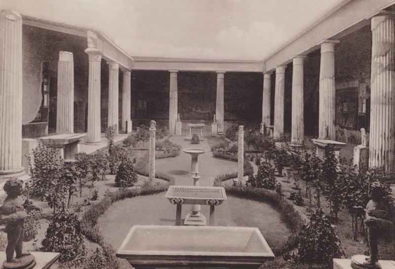 House of the Vettii, the Peristyle by Italian Photographer