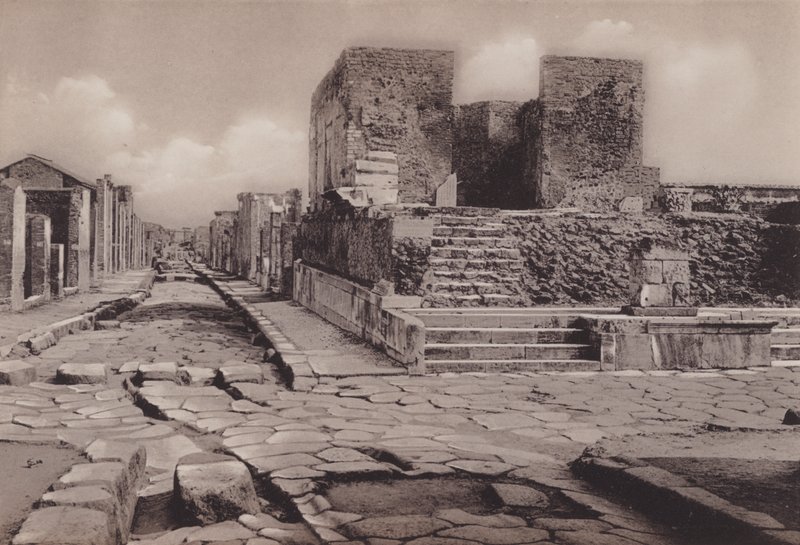 Empio Della Fortuna, Temple of Fortune by Italian Photographer