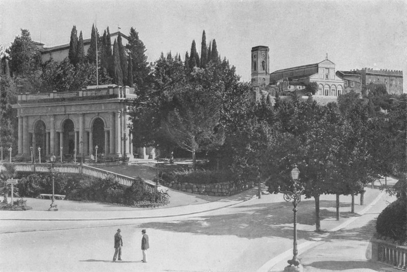 Florence, Church of San Miniato al Monte by Italian Photographer