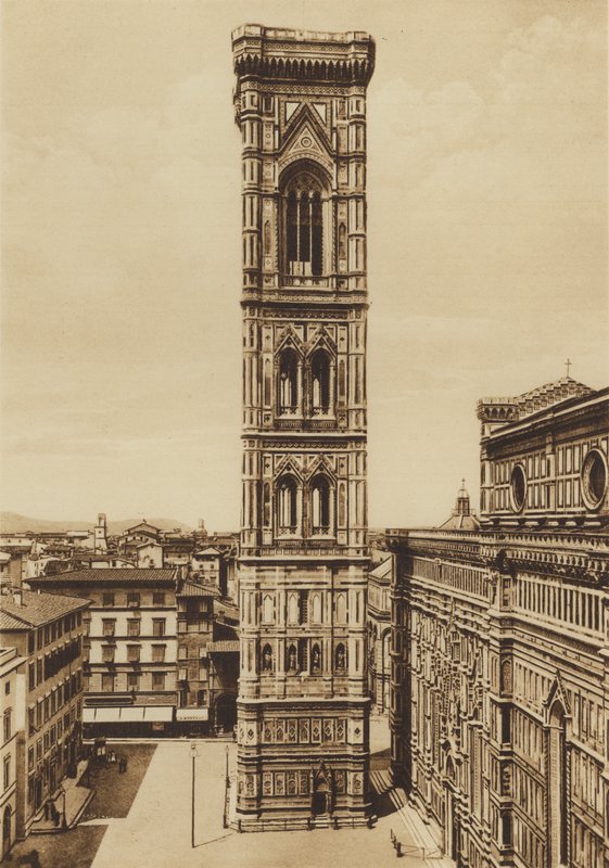 Florence: Cattedrale, Il Campanile, Giotto by Italian Photographer