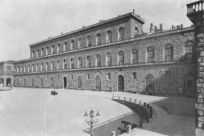 Florence, Palazzo Pitti by Italian Photographer