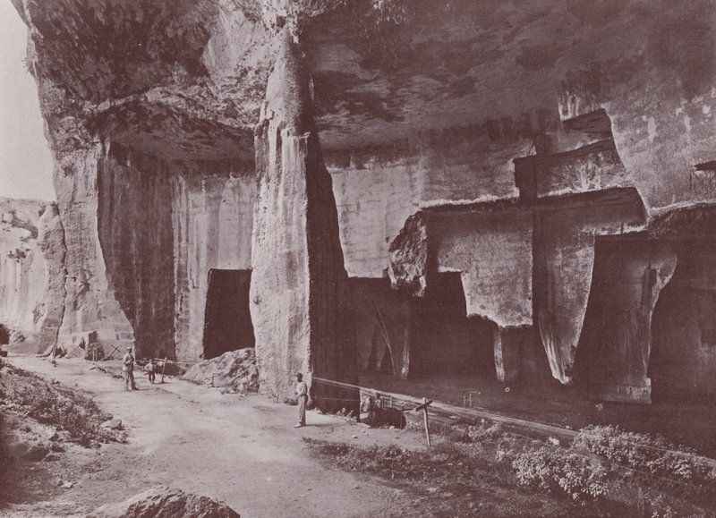 Italy: Syracuse, Latomia del Paradiso by Italian Photographer