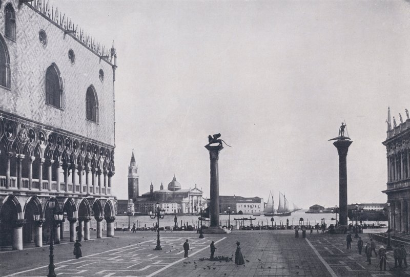 Italy: Venice, the Piazzetta by Italian Photographer