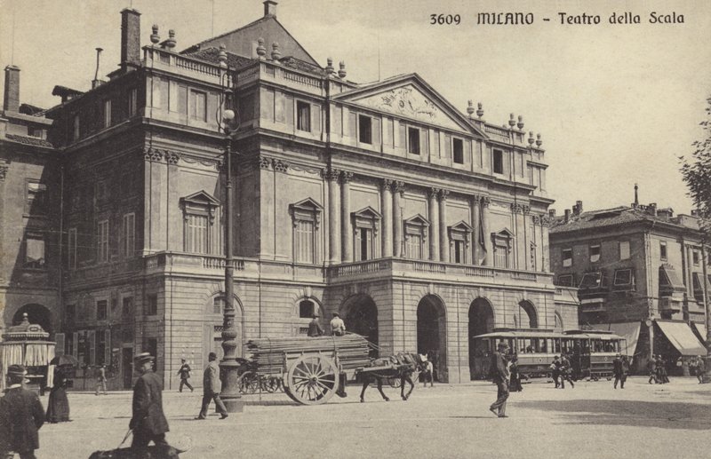 La Scala opera house, Milan by Italian Photographer