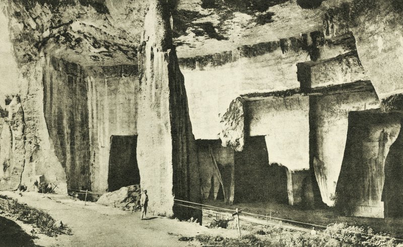 Latomia del Paradiso or dei Cordari by Italian Photographer