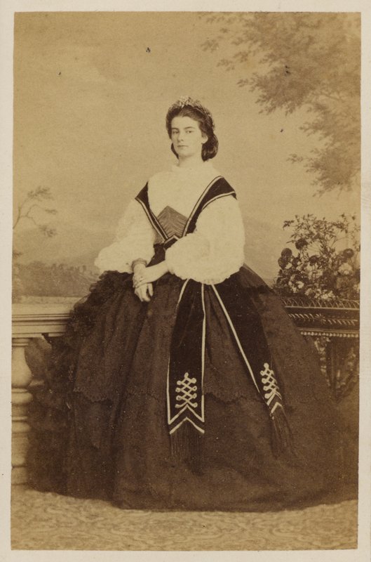 Maria Sophie of Bavaria, Queen Consort of Francis II, King of the Two Sicilies by Italian Photographer