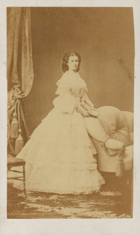 Maria Sophie of Bavaria, Queen Consort of Francis II, King of the Two Sicilies by Italian Photographer