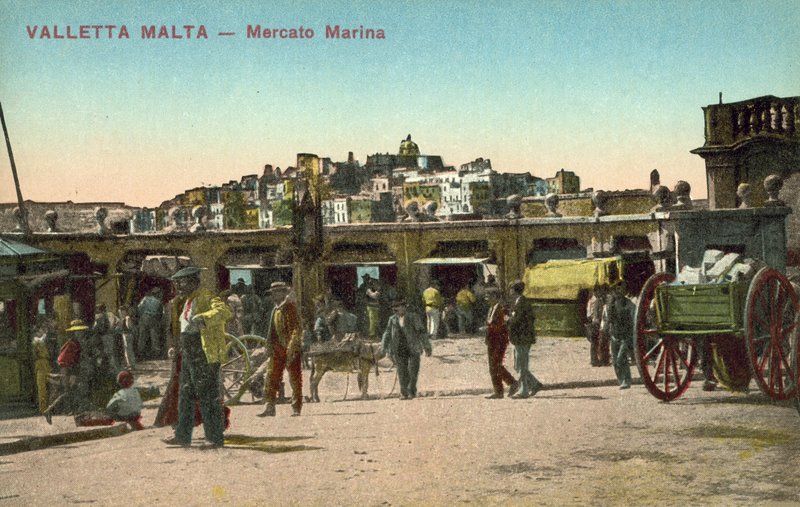 Marina Market, Valletta by Italian Photographer