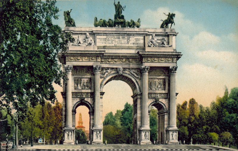 Milan: Arco della Pace by Italian Photographer