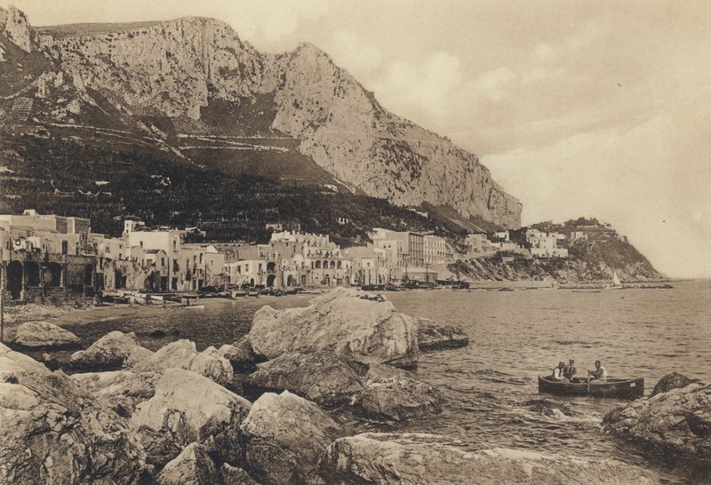 Naples: Capri, Marina Grande by Italian Photographer