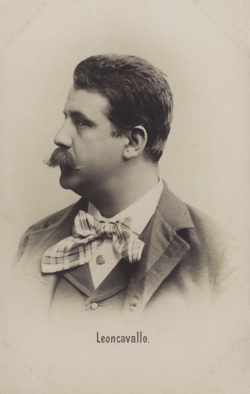 Ruggero Leoncavallo by Italian Photographer