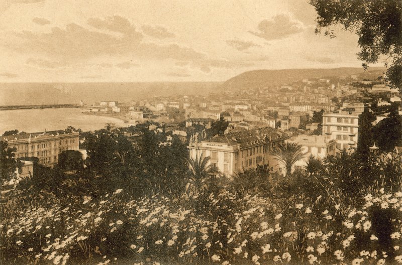 San Remo, Panorama from the East by Italian Photographer