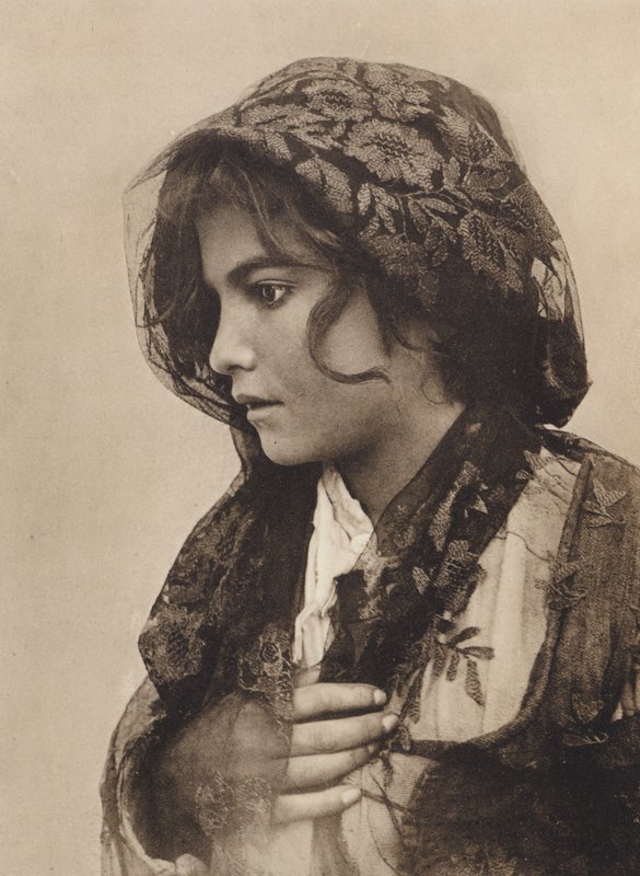 Sicily: Sicilian Costume by Italian Photographer