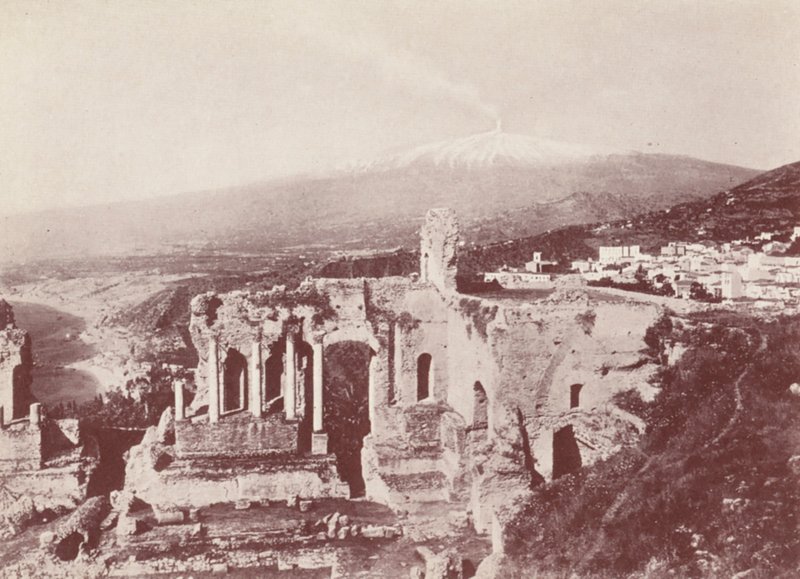 Sicily: The Greek Theatre, Taormina by Italian Photographer