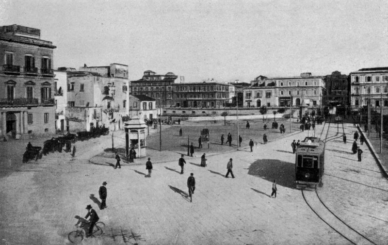 Taranto, Piazza Castello, Entrance to Swing Bridge by Italian Photographer