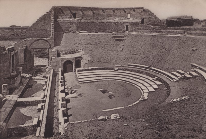 Teatro Tragico, Theatre for Tragedies, dramas by Italian Photographer
