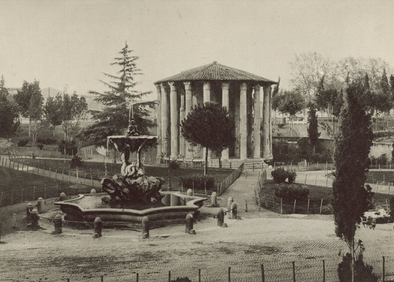 Temple of Vesta by Italian Photographer