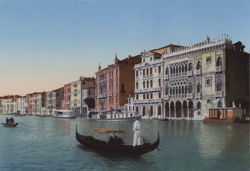 Venice, Grand Canal, Ca