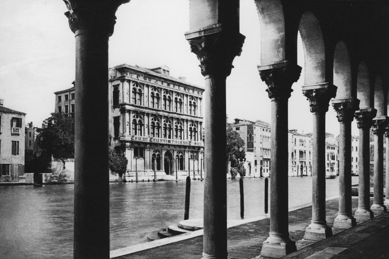 Venice, Grand Canal, Palazzo Vendramin by Italian Photographer