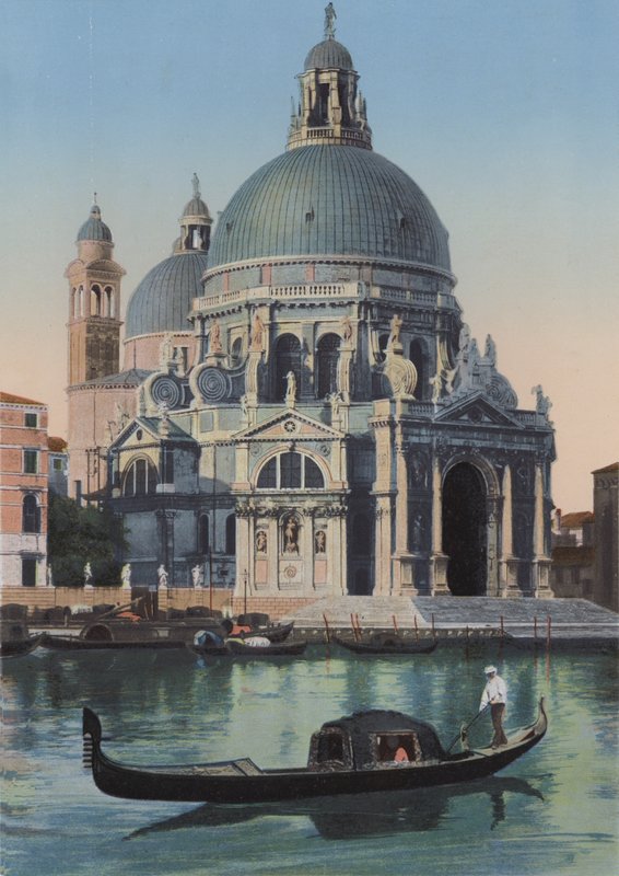 Venice, Church of the Salute by Italian Photographer