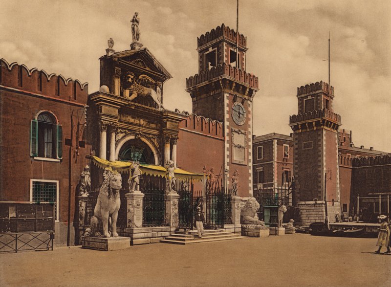 Venice: Royal Maritime Arsenal by Italian Photographer