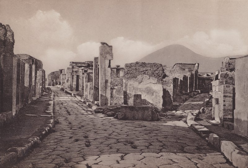 Consular Road, Gate of Herculanum (Via Consolare e Porta Di Ercolano) by Italian Photographer