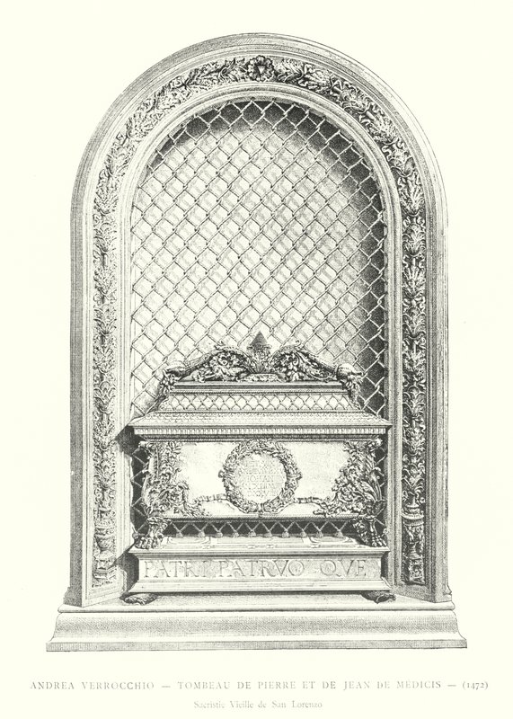 Tomb of Pierre and Jean de Medicis by Italian School